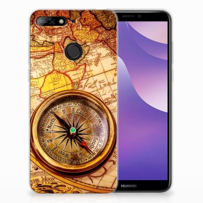 Huawei Y6 (2018) Siliconen Back Cover Kompas
