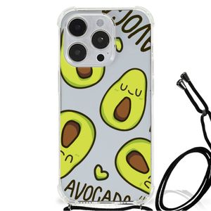 iPhone 14 Pro Max Stevig Bumper Hoesje Avocado Singing