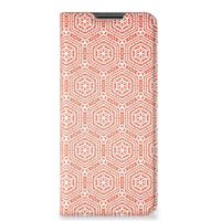 OPPO A54 5G | A74 5G | A93 5G Hoesje met Magneet Pattern Orange - thumbnail