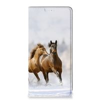 Samsung Galaxy A71 Hoesje maken Paarden - thumbnail