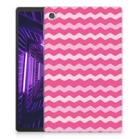 Lenovo Tab M10 Plus Hippe Hoes Waves Pink - thumbnail