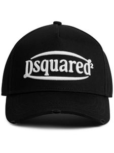 DSQUARED2 casquette à logo brodé - Noir