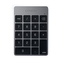 SATECHI Slank Aluminium Draadloos Bluetooth Draadloos Keypad Toetsenbord - Uitbreiding Met 18 Toetsen Voor Excel Gegevensinvoer Voor iMac, MacBook Pro, iPad, iPhone, Lenovo En Meer (Spacegrijs)