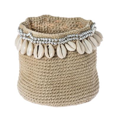 Sfeerlicht Shells bruin 12cm Sfeerlicht Shells bruin 12cm