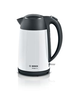 Bosch TWK3P421 waterkoker 1,7 l 2400 W Zwart, Wit