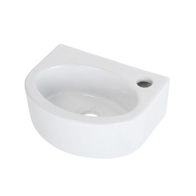 Fontein Plieger Orlando 30x22x11cm Keramiek 1 Kraangat Wit