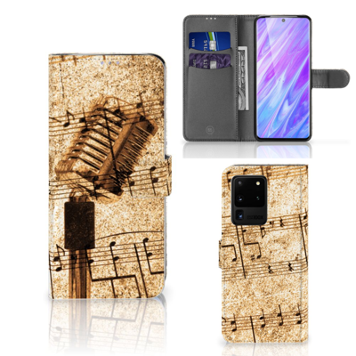 Samsung Galaxy S20 Ultra Telefoonhoesje met foto Bladmuziek Samsung Galaxy S20 Ultra Telefoonhoesje met foto Bladmuziek