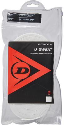 Dunlop D Tac U-Sweat Overgrip 30 St. Wit Dunlop D Tac U-Sweat Overgrip 30 St. Wit