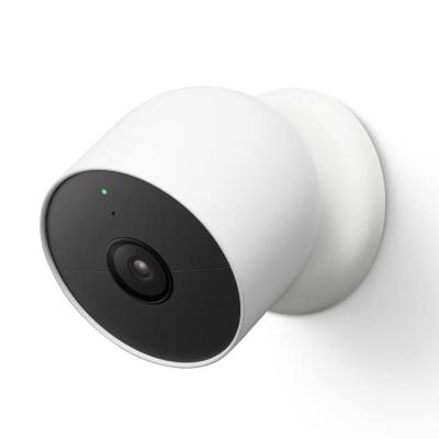 Google Nest Cam Intelligente bewakingscamera voor binnen en buiten, wit, 1 stuk (1 stuks)