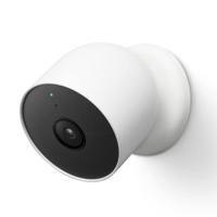 Google Nest Cam Intelligente bewakingscamera voor binnen en buiten, wit, 1 stuk (1 stuks)