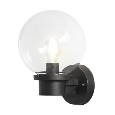 Konstsmide Nemi 7335-750 Buitenlamp (wand) Spaarlamp, LED E27 60 W Zwart