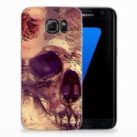 Silicone Back Case Samsung Galaxy S7 Edge Skullhead