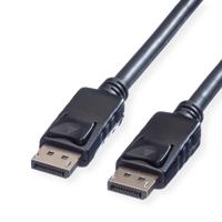 ROLINE DisplayPort Kabel, DP M/M, zwart, 7,5 m - thumbnail