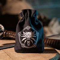 Q-workshop The Witcher Dice Pouch. Geralt Dobbelstenenzakje 1 stuk(s) - thumbnail