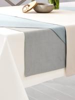 Topkleedje, ca. 100x100 cm Van Sander zilverkleur