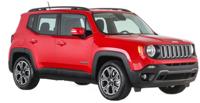 Maisto Jeep Renegade 4x4 1:24 rood