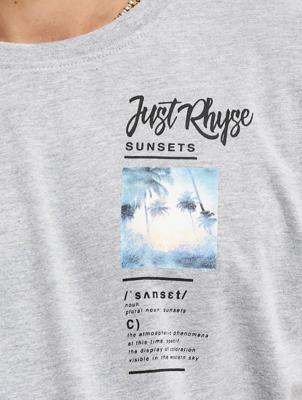 Just Rhyse / t-shirt Zoar in grijs