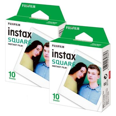 Fujifilm Instax Square instant picture film 20 stuk(s) 62 x 62 mm Fujifilm Instax Square instant picture film 20 stuk(s) 62 x 62 mm