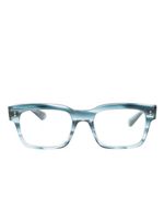 Oliver Peoples lunettes de vue à monture rectangulaire - Bleu