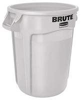 Rubbermaid Commercial Products FG263200WHT-001 Brute container met ventilatiekanalen, 121,1 l, wit