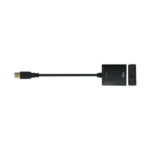 LogiLink UA0233 USB grafische adapter 1920 x 1080 Pixels Zwart