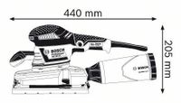 Bosch Professional GSS 280 AVE 0601292902 Vlakschuurmachine 350 W 114 x 226 mm - thumbnail