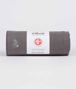 Manduka eQua Yogamat Handdoek - Thunder