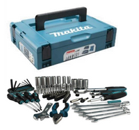 Makita Accessoires E-11542 | Gereedschapsset | Makpac koffer | 87-delig - E-11542