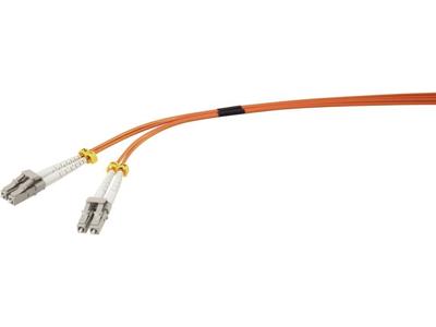Renkforce RF-3301832 Glasvezel Optische vezel Aansluitkabel [1x LC-stekker - 1x LC-stekker] 50/125 µ Multimode OM2 3.00 m