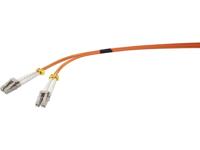 Renkforce RF-3301832 Glasvezel Optische vezel Aansluitkabel [1x LC-stekker - 1x LC-stekker] 50/125 µ Multimode OM2 3.00 m
