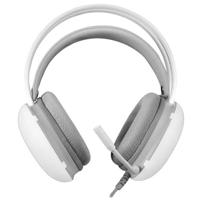 Mars Gaming MH-GLOW, 360° Full Chroma RGB Flow Headset, Geluidsdempend Microfoon, Ultralicht Design, Memory Foam, Windows/PS4/PS5/XBOX SERIES X|S/ONE/Mac/Switch/Switch 2/Smartphone/Tablet, Zwart