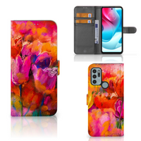 Hoesje Motorola Moto G60s Tulips - thumbnail