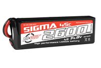 RC Plus Lipo 45c 14,8 volt 2600mah met XT60 stekker