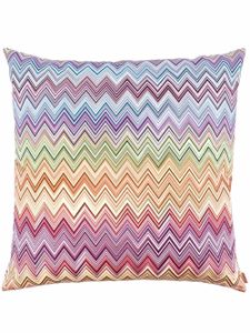 Missoni Home coussin à motif zigzag - Jaune