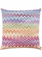 Missoni Home coussin à motif zigzag - Jaune - thumbnail