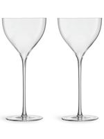 LSA International lot de verres Savoy Nick & Nora - Tons neutres