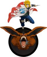 Naruto Shippuden PVC Statue 1/8 Minato Namikaze Vs Nine Tailed Fox 41 cm