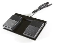 USB Foot Switch 2 Double - Voetschakelaar - 2 knoppen - met bekabeling