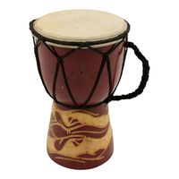 Djembe Houtsnijwerk Hagedis (15 cm) - thumbnail