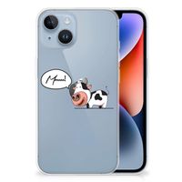 Apple iPhone 14 Telefoonhoesje met Naam Cow