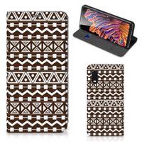 Samsung Xcover Pro Hoesje met Magneet Aztec Brown