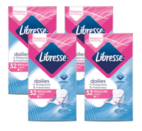 Libresse Dailies V-Protection Regular Inlegkruisjes Multiverpakking