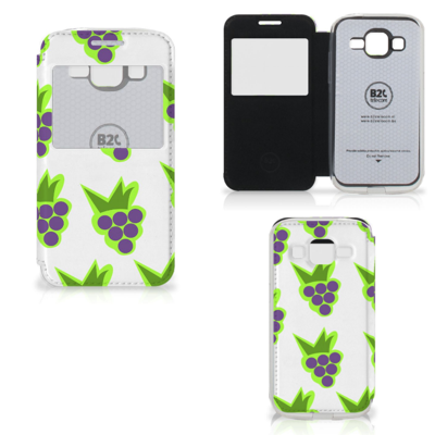 Samsung Galaxy Core Prime Book Cover Druiven Samsung Galaxy Core Prime Book Cover Druiven