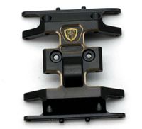 Fastrax 1/24 Brass Centre Chassis Skid Plate 13.8g - Axial SCX24 - thumbnail