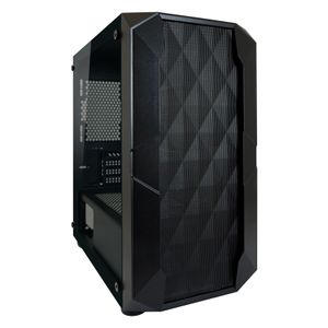 LC Power Gaming 712MB Micro-tower PC-behuizing Zwart