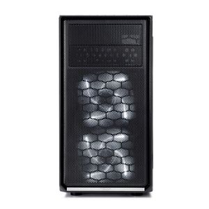 Fractal Design Focus G Mini tower behuizing USB-A 2.0, USB-A 3.2 (5 Gbit/s), 2x Audio, Window-kit