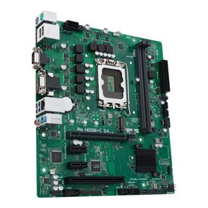 Asus PRO H610M-C D4-CSM Moederbord Socket Intel 1700 Vormfactor Micro-ATX Moederbord chipset Intel® H610