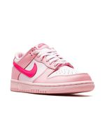 Nike Kids baskets Dunk Low "Triple Pink" - Rose - thumbnail