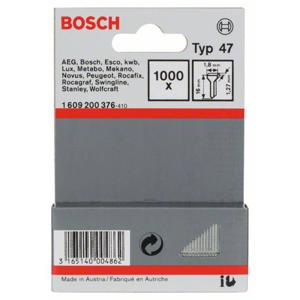 Bosch Accessories Tackerspijkers type 47, 1,8 x 1,27 x 16 mm 1000 stuk(s) 1609200376 Afm. (l x b) 16 mm x 1.8 mm