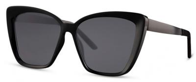 CWI zonnebril vlinder dames cat. 3 zwart CWI zonnebril vlinder dames cat. 3 zwart